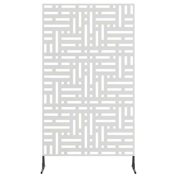 Ecran de intimitate Gri 100 x 50 x 180 cm Oțel - WALTI WALTI