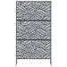 Ecran de intimitate Antracit 100 x 50 x 180 cm Oțel - WALTI WALTI