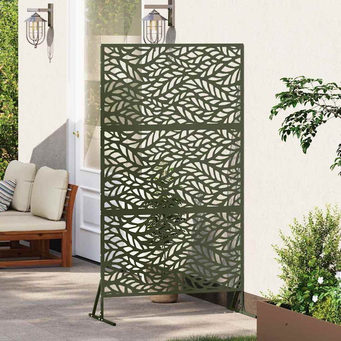Ecran de intimitate Oliv 100 x 50 x 180 cm Oțel - WALTI WALTI