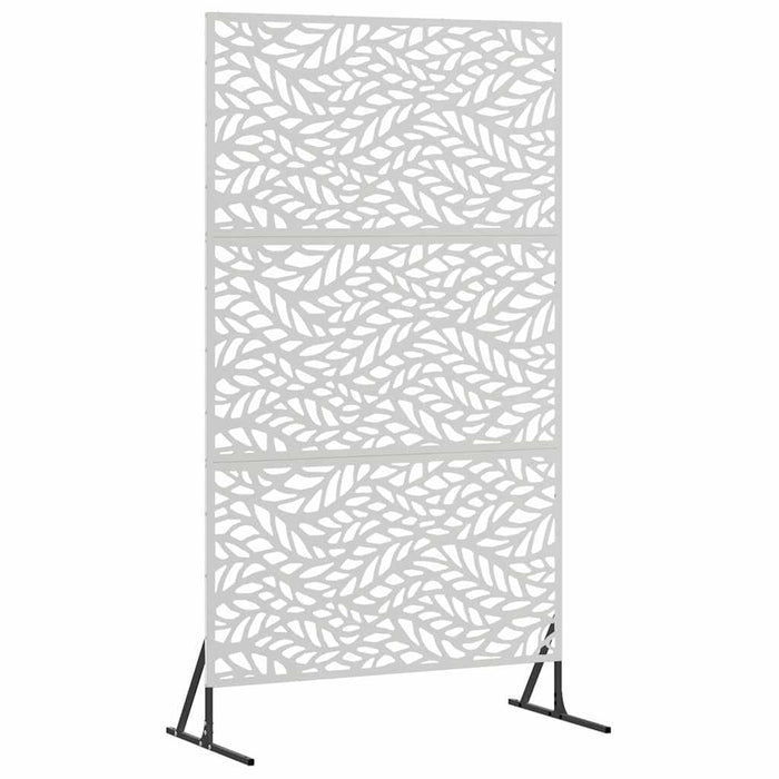 Ecran de intimitate Gri 100 x 50 x 180 cm Oțel - WALTI WALTI