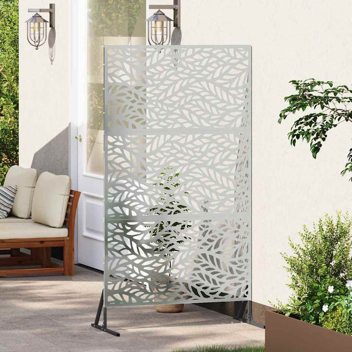 Ecran de intimitate Gri 100 x 50 x 180 cm Oțel - WALTI WALTI