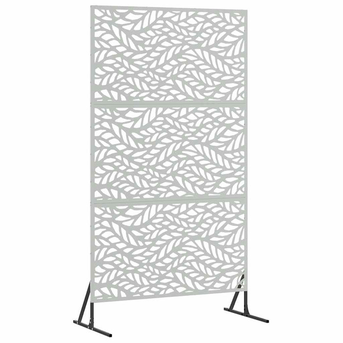 Ecran de intimitate Gri 100 x 50 x 180 cm Oțel - WALTI WALTI