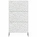 Ecran de intimitate Gri 100 x 50 x 180 cm Oțel - WALTI WALTI
