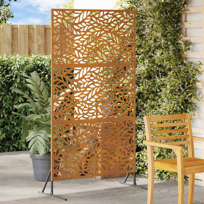 Ecran de intimitate Gri 100 x 50 x 180 cm Oțel - WALTI WALTI