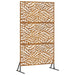 Ecran de intimitate Gri 100 x 50 x 180 cm Oțel - WALTI WALTI