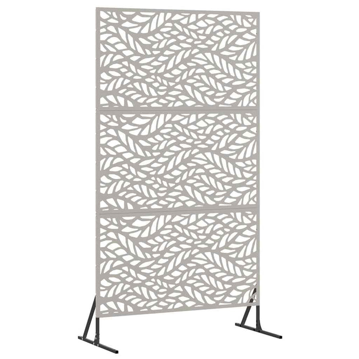 Ecran de intimitate Gri 100 x 50 x 180 cm Oțel - WALTI WALTI
