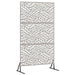 Ecran de intimitate Gri 100 x 50 x 180 cm Oțel - WALTI WALTI