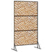 Ecran de intimitate Gri 100 x 50 x 180 cm Oțel - WALTI WALTI