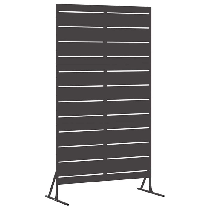 Ecran de intimitate Negru 100 x 50 x 180 cm Oțel - WALTI WALTI