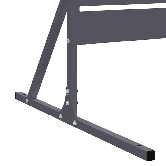 Ecran de intimitate Antracit 100 x 50 x 180 cm Oțel - WALTI WALTI