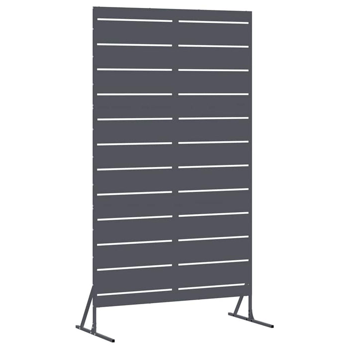 Ecran de intimitate Antracit 100 x 50 x 180 cm Oțel - WALTI WALTI