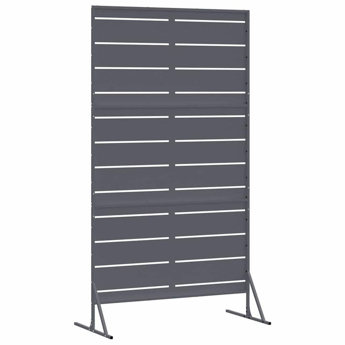Ecran de intimitate Antracit 100 x 50 x 180 cm Oțel - WALTI WALTI