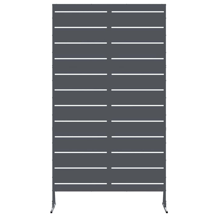 Ecran de intimitate Antracit 100 x 50 x 180 cm Oțel - WALTI WALTI
