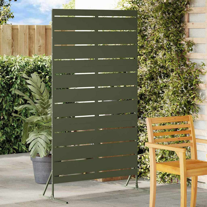Ecran de intimitate Oliv 100 x 50 x 180 cm Oțel - WALTI WALTI