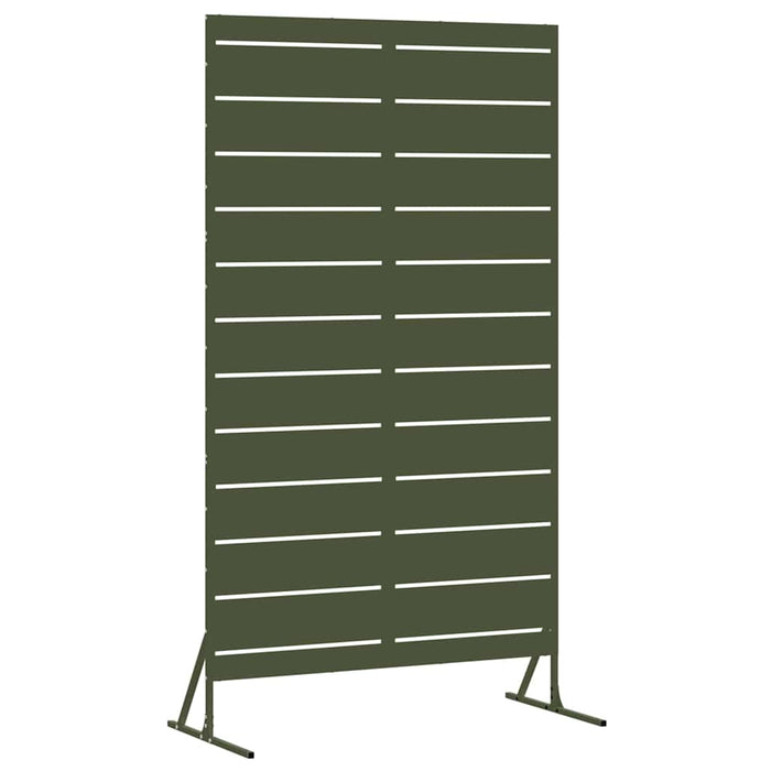 Ecran de intimitate Oliv 100 x 50 x 180 cm Oțel - WALTI WALTI
