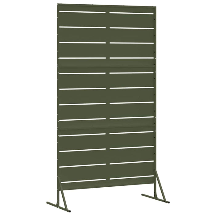 Ecran de intimitate Oliv 100 x 50 x 180 cm Oțel - WALTI WALTI