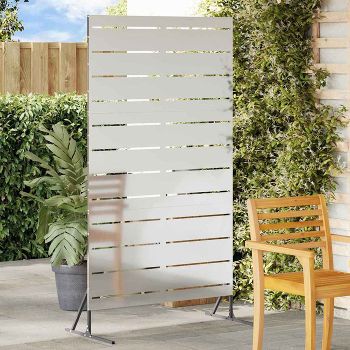Ecran de intimitate Gri 100 x 50 x 180 cm Oțel - WALTI WALTI