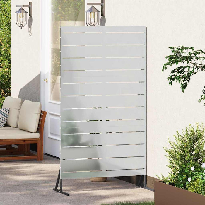 Ecran de intimitate Gri 100 x 50 x 180 cm Oțel - WALTI WALTI