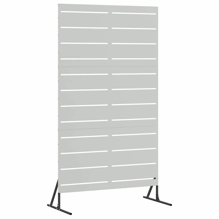 Ecran de intimitate Gri 100 x 50 x 180 cm Oțel - WALTI WALTI