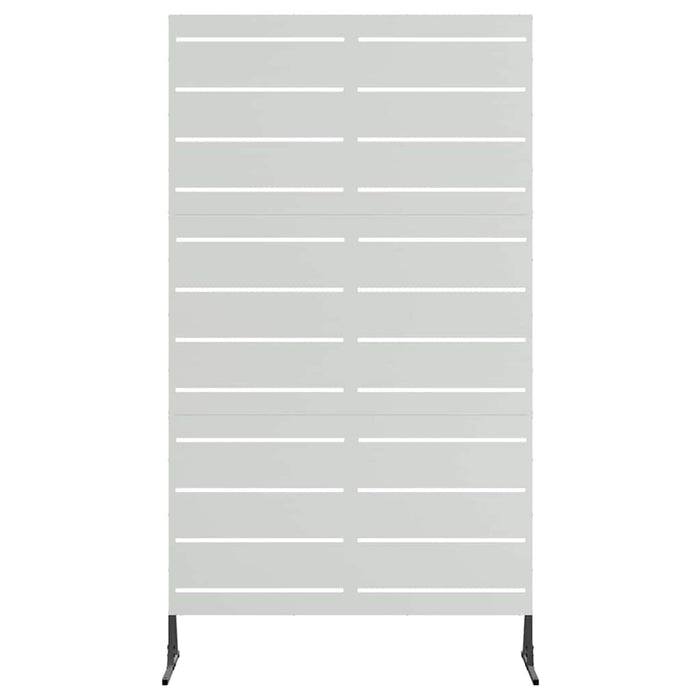 Ecran de intimitate Gri 100 x 50 x 180 cm Oțel - WALTI WALTI