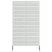 Ecran de intimitate Gri 100 x 50 x 180 cm Oțel - WALTI WALTI