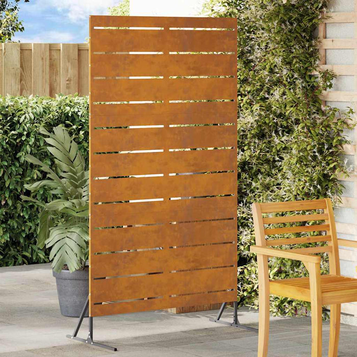 Ecran de intimitate Gri 100 x 50 x 180 cm Oțel - WALTI WALTI