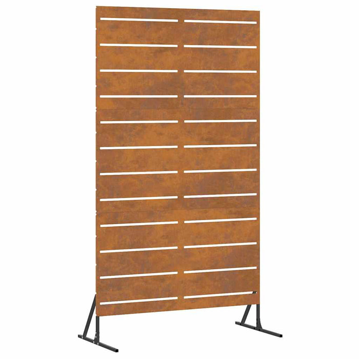 Ecran de intimitate Gri 100 x 50 x 180 cm Oțel - WALTI WALTI