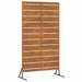 Ecran de intimitate Gri 100 x 50 x 180 cm Oțel - WALTI WALTI