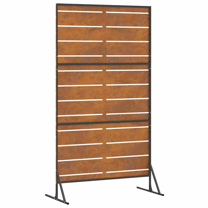 Ecran de intimitate Gri 100 x 50 x 180 cm Oțel - WALTI WALTI