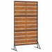Ecran de intimitate Gri 100 x 50 x 180 cm Oțel - WALTI WALTI