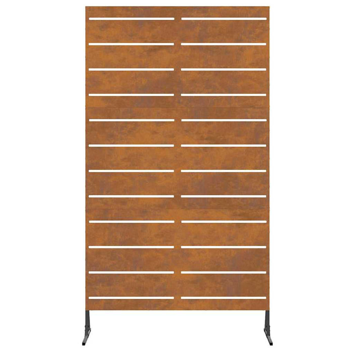Ecran de intimitate Gri 100 x 50 x 180 cm Oțel - WALTI WALTI