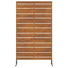 Ecran de intimitate Gri 100 x 50 x 180 cm Oțel - WALTI WALTI