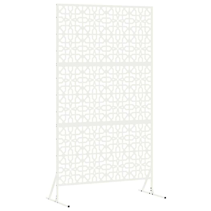 Ecran de intimitate Alb 100 x 50 x 180 cm Oțel - WALTI WALTI