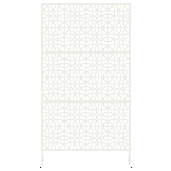 Ecran de intimitate Alb 100 x 50 x 180 cm Oțel - WALTI WALTI