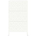 Ecran de intimitate Alb 100 x 50 x 180 cm Oțel - WALTI WALTI