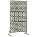 Ecran de intimitate Oliv 100 x 50 x 180 cm Oțel - WALTI WALTI