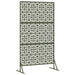 Ecran de intimitate Oliv 100 x 50 x 180 cm Oțel - WALTI WALTI