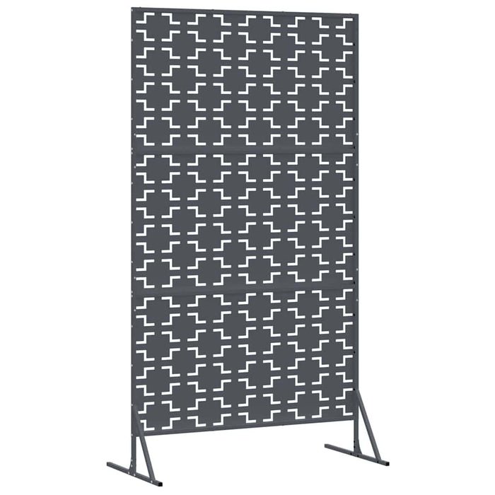 Ecran de intimitate Antracit 100 x 50 x 180 cm Oțel - WALTI WALTI