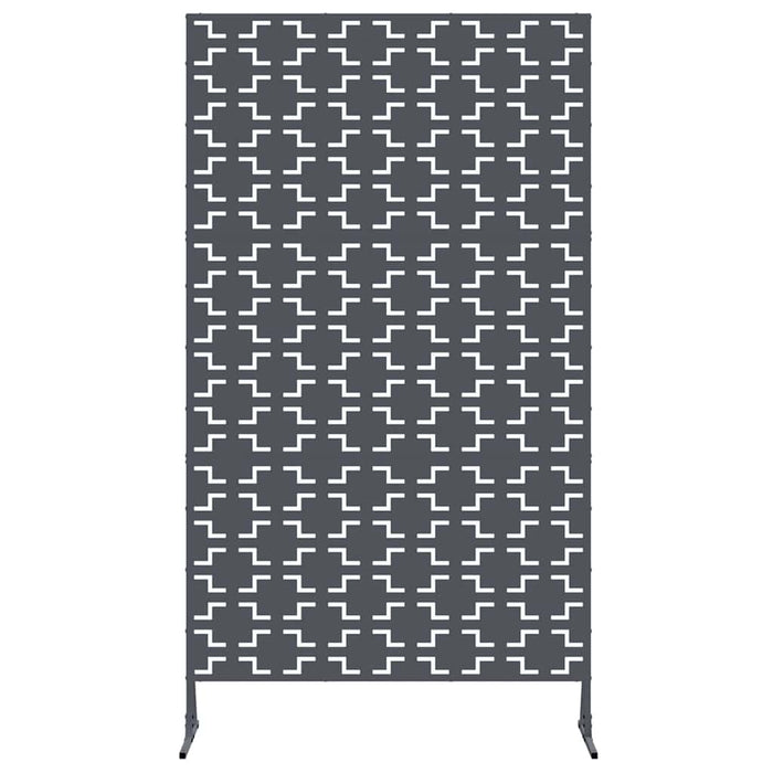 Ecran de intimitate Antracit 100 x 50 x 180 cm Oțel - WALTI WALTI