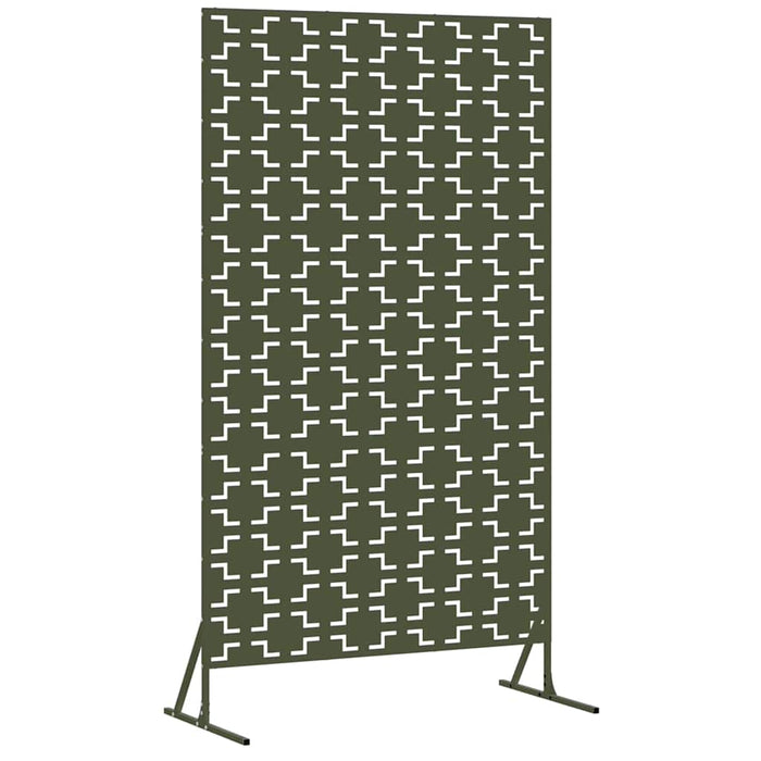 Ecran de intimitate Oliv 100 x 50 x 180 cm Oțel - WALTI WALTI