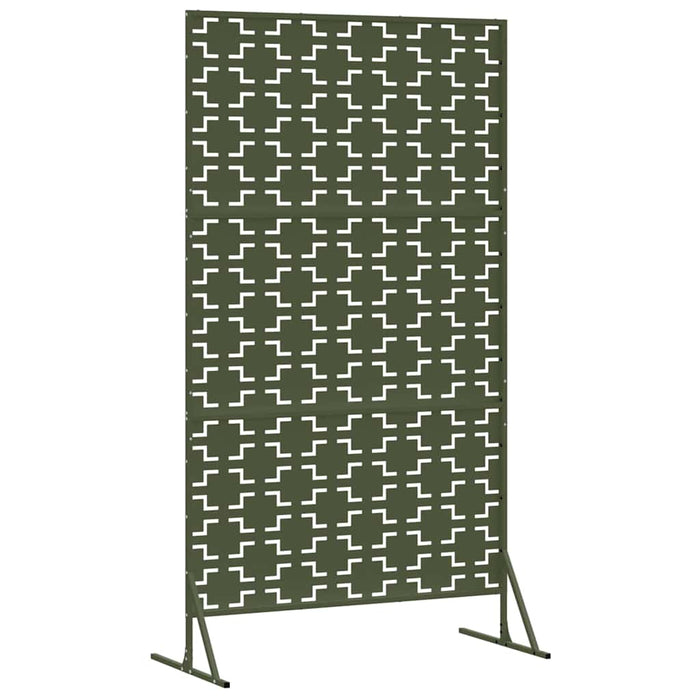 Ecran de intimitate Oliv 100 x 50 x 180 cm Oțel - WALTI WALTI
