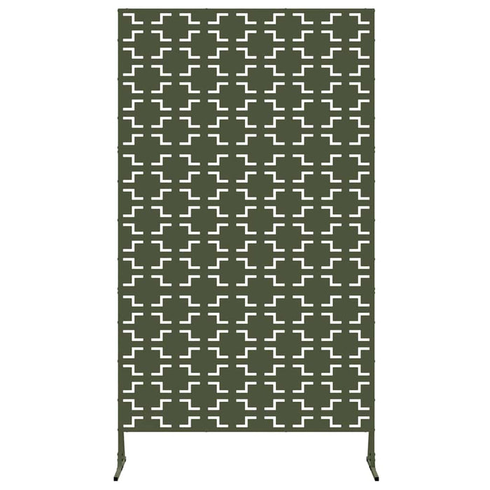 Ecran de intimitate Oliv 100 x 50 x 180 cm Oțel - WALTI WALTI