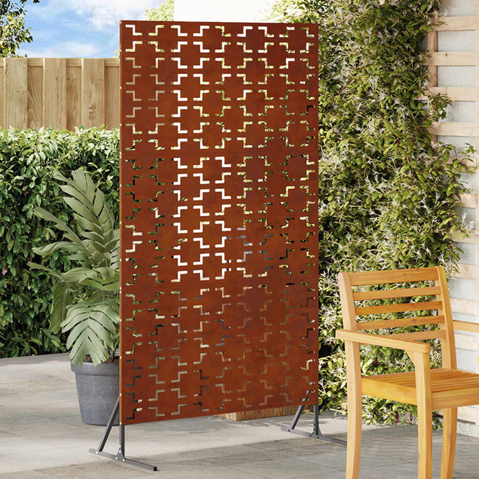 Ecran de intimitate 100 x 50 x 180 cm Ruginit WALTI