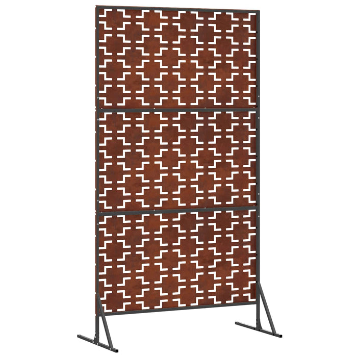 Ecran de intimitate 100 x 50 x 180 cm Ruginit WALTI