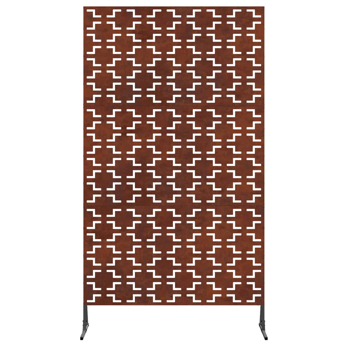 Ecran de intimitate 100 x 50 x 180 cm Ruginit WALTI
