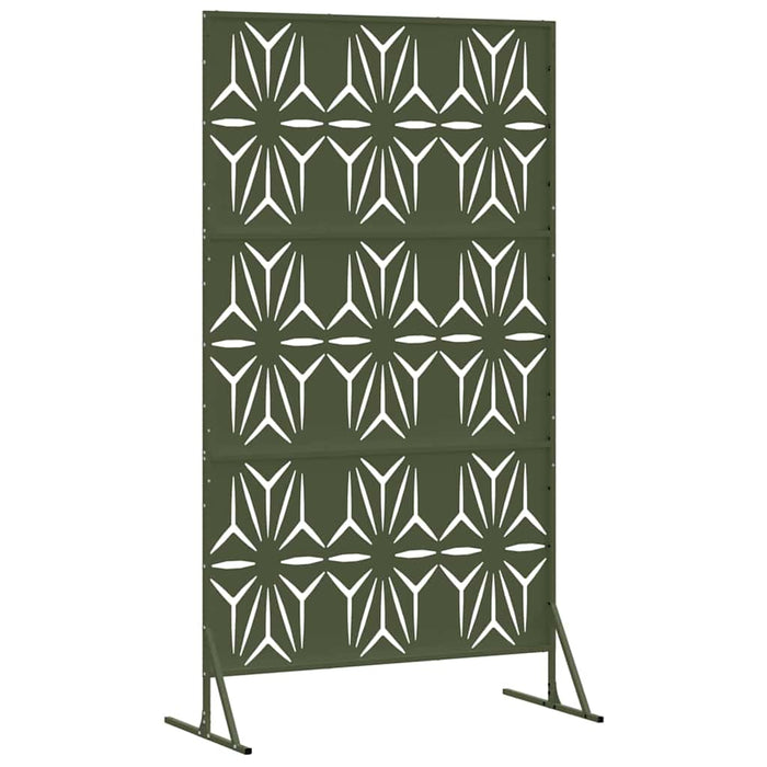 Ecran de intimitate Oliv 100 x 50 x 180 cm Oțel - WALTI WALTI