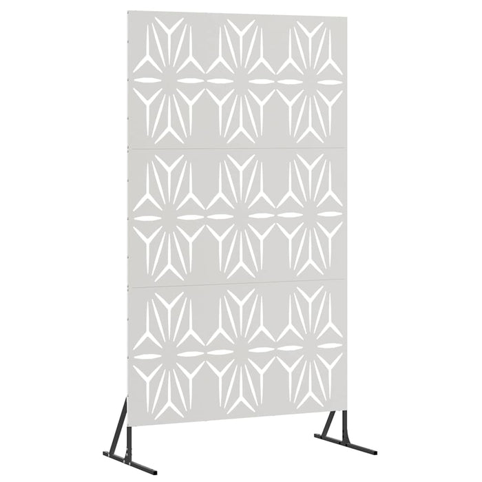 Ecran de intimitate Gri 100 x 50 x 180 cm Oțel - WALTI WALTI
