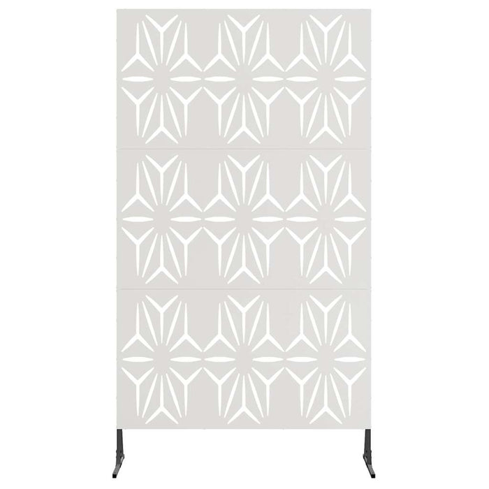 Ecran de intimitate Gri 100 x 50 x 180 cm Oțel - WALTI WALTI