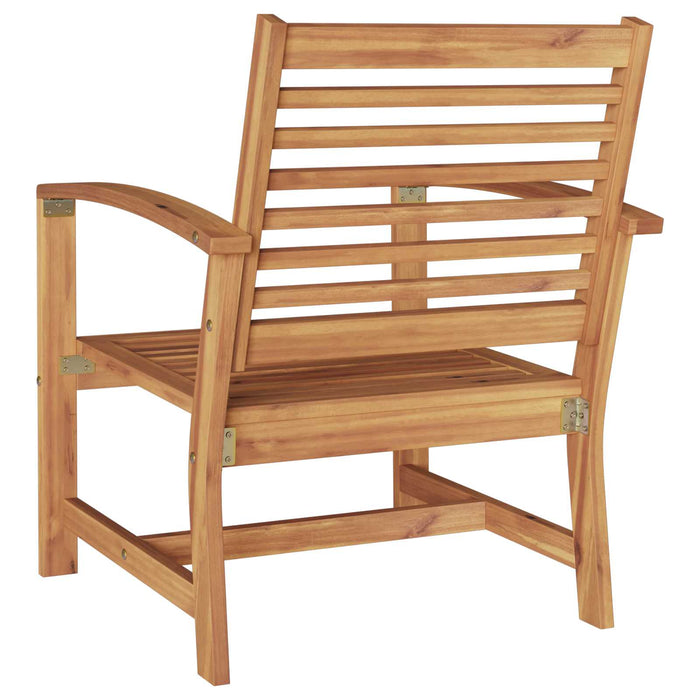 Scaun 2 pcs Maro 65 x 60 x 76,5 cm Lemn solid de tec - WALTI WALTI