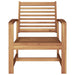 Scaun 2 pcs Maro 65 x 60 x 76,5 cm Lemn solid de tec - WALTI WALTI